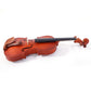 Glarry GV101 4/4 Acoustic Matt Violin Case Bow Rosin Strings Shoulder Rest Tuner Natural