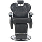 Barber Chair Black 28.3"x26.8"x38.6" Faux Leather