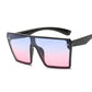 Oversized Square Sunglasses Woman Fashion Brand Big Frame Female Sun Glasses One Piece Outdoor Driver Gradient Oculos De Sol