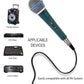 5 Core Professional Dynamic Vocal Microphone Neodymium Cardioid Unidirectional Handheld Mic for Speakers Karaoke W/Steel Mesh Grille Metal Body ON/Off Switch 16ft Detachable Cable+ Clip+Bag- ND58 BLU