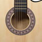 Western Acoustic Cutaway Guitar with 6 Strings 38" Basswood