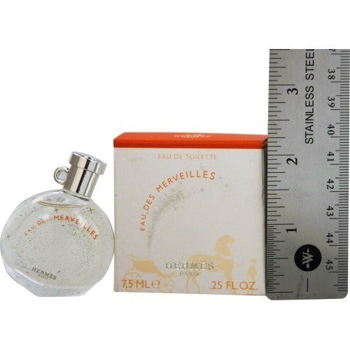 EAU DES MERVEILLES by Hermes EDT .25 OZ MINI