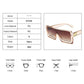 Oversized Sunglasses Women Luxury Brand Eyewear Women/Men Gradient Square Glasses Women Gafas De Sol Mujer uv400