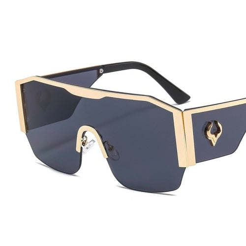 D&t 2023 New Fashion Shield Sunglasses Men Women High Quality Luxury