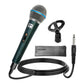 5 Core Premium Handheld Microphone Unidirectional Vocal Dynamic Cardioid Mic with Detachable 10ft XLR Cable Mic Clip Mesh Grille & ON/Off Switch Suited for Speakers Amp Mixers Karaoke Singing- BETA