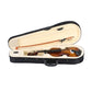 New 1/8 Acoustic Violin Case Bow Rosin Natural