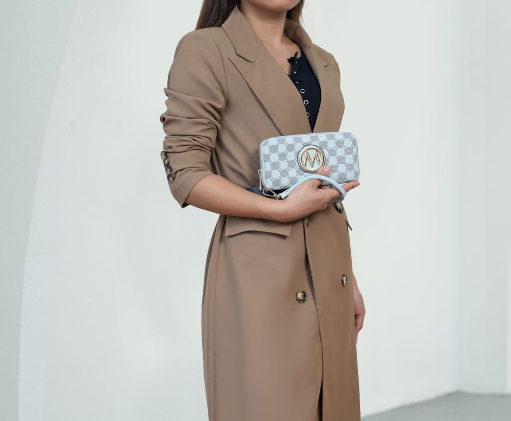 MKF Collection Merlina 2 PCS Women Tote Handbag with Wallet by Mia k Cnasti Strings and Thangs