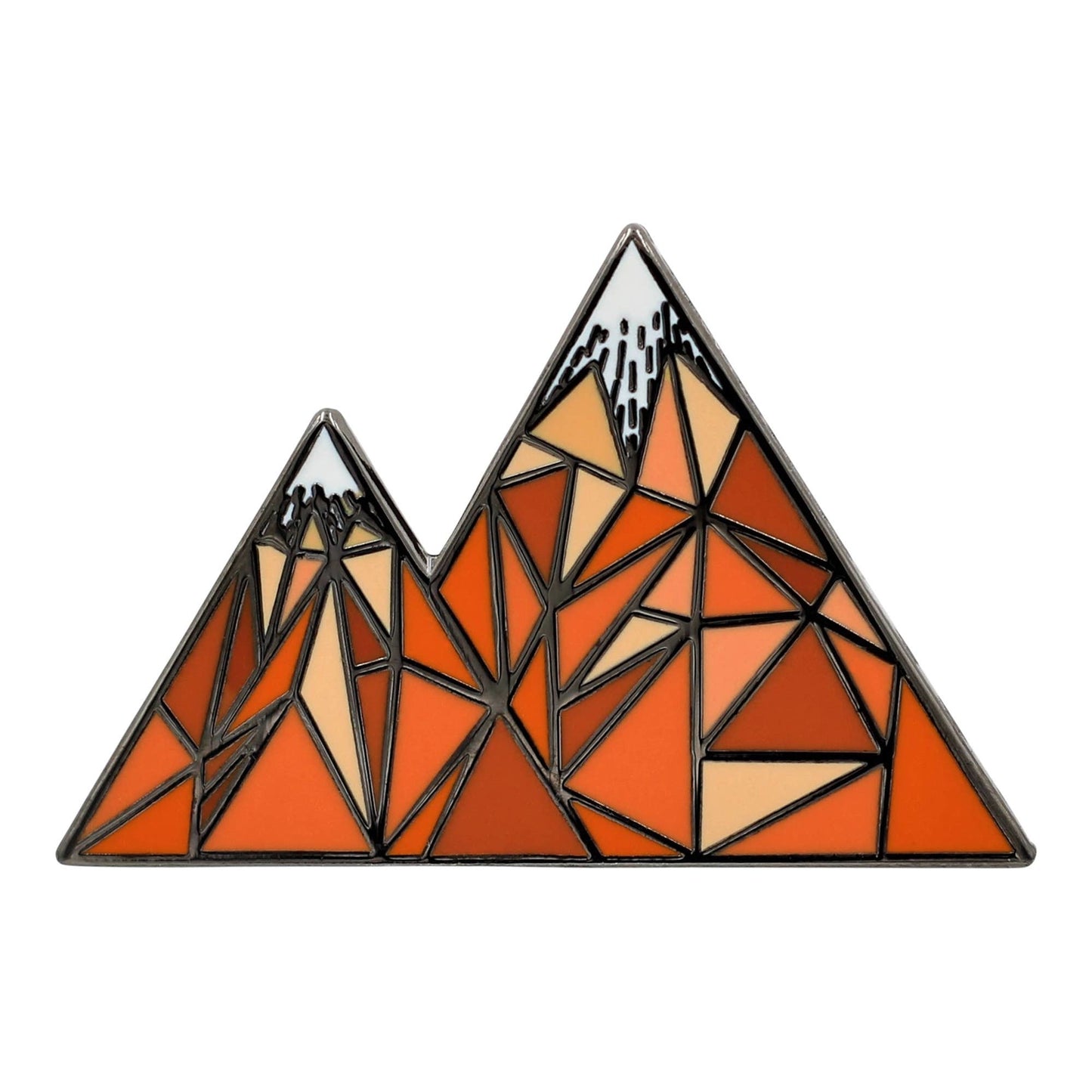 Geometric Mountain – Colorado / Mountain Life Enamel Pin