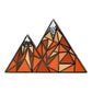 Geometric Mountain – Colorado / Mountain Life Enamel Pin