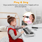 37 Keys Digital Music Electronic Keyboard Electric Piano Musical Instrument Kids Learning Keyboard with Microphone for 3-10 Year Old Kids Girls Boys