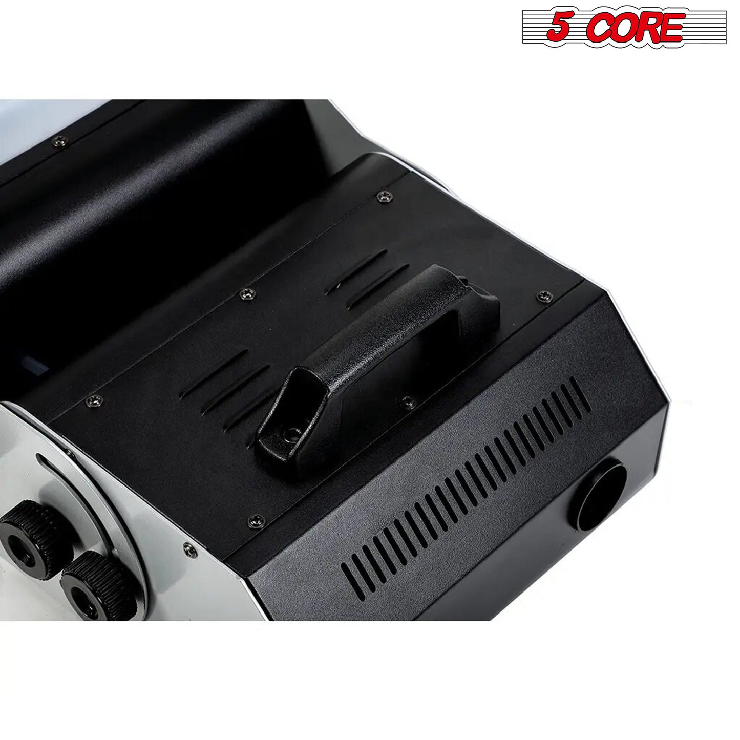 5 Core Fog Machine 2500W Smoke Machine 6500 CFM Adjustable Low Lying Indoor Outdoor Oil Based 2L Liquid Fog Maker