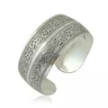 Artistry Bracelet – Vintage Silver Overlay Statement Jewelry Cnasti Strings and Thangs