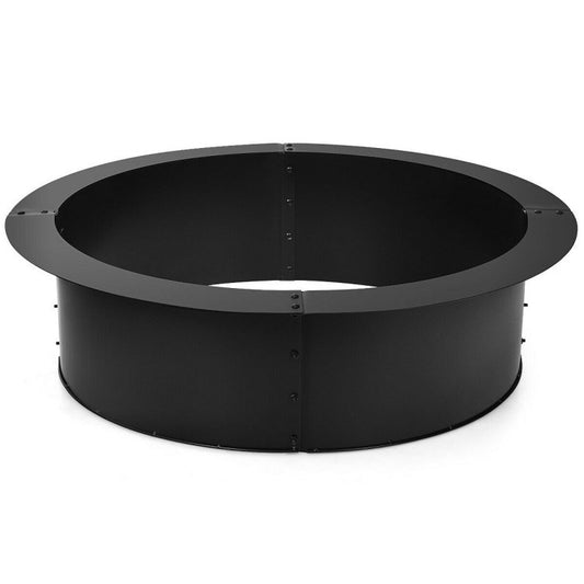 36 inch Round Steel Fire Pit Ring Line for Outdoor Backyard