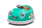 Bumper Car for Kids, 12v Dual Drive 1-6 Years Old Children's Electric Car with Pushrod Dinner Plate USB BT Music Rocking Horse Mode Anti-Collision Bumper Ride on Car