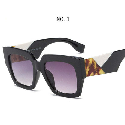 Fashionable Square Oversized Sunglasses Women Men Luxury Brand Designer Sun Glasses Famale Male Retro Eyewear UV400 Shades