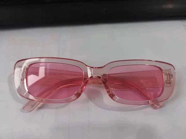 Rectangle Vintage Sunglasses for Women