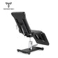 Adjustable reclining tattoo client bed, hydraulic tattoo client chair