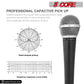 5 CORE Premium Vocal Dynamic Cardioid Handheld Microphone Neodymium Magnet Unidirectional Mic, 16ft Detachable XLR Deluxe Cable to ¼ Audio Jack for Karaoke, Singing W/Mic Clip, Bag ND 58S