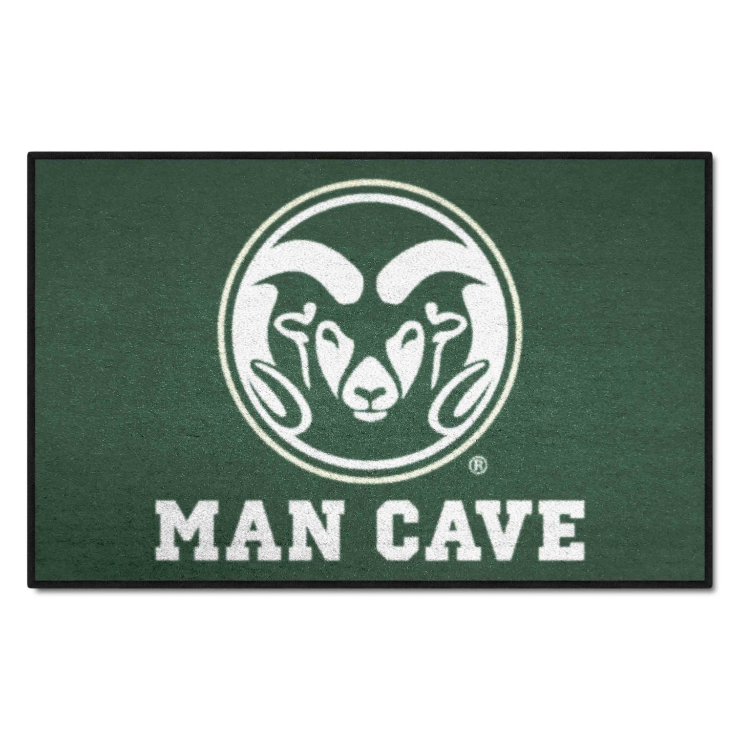 Colorado State Man Cave Starter Rug 19"x30"