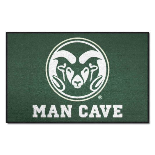 Colorado State Man Cave Starter Rug 19"x30"