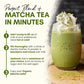 Organic Matcha Latte Pure Japanese Tea Blend with Ashwagandha and Maca Matcha Tea Powder with Natural Coconut Milk and Vanilla No Added Sugar 4.68 oz 45 Servings