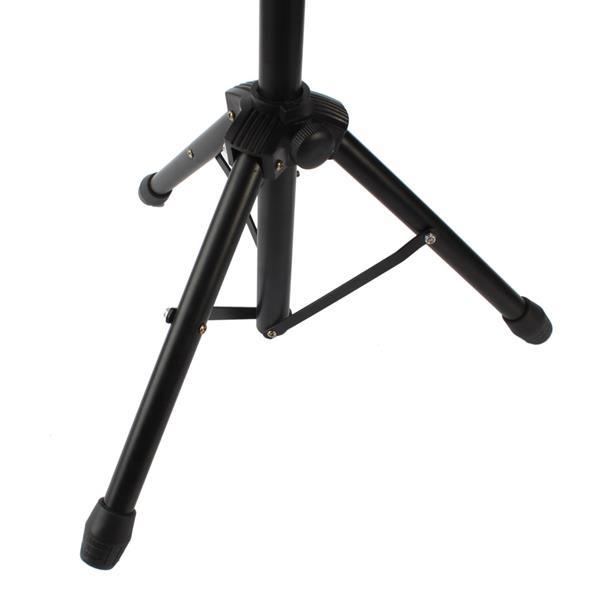 Glarry Non-adjustable Folding Percussion Drum Stool Round Seat