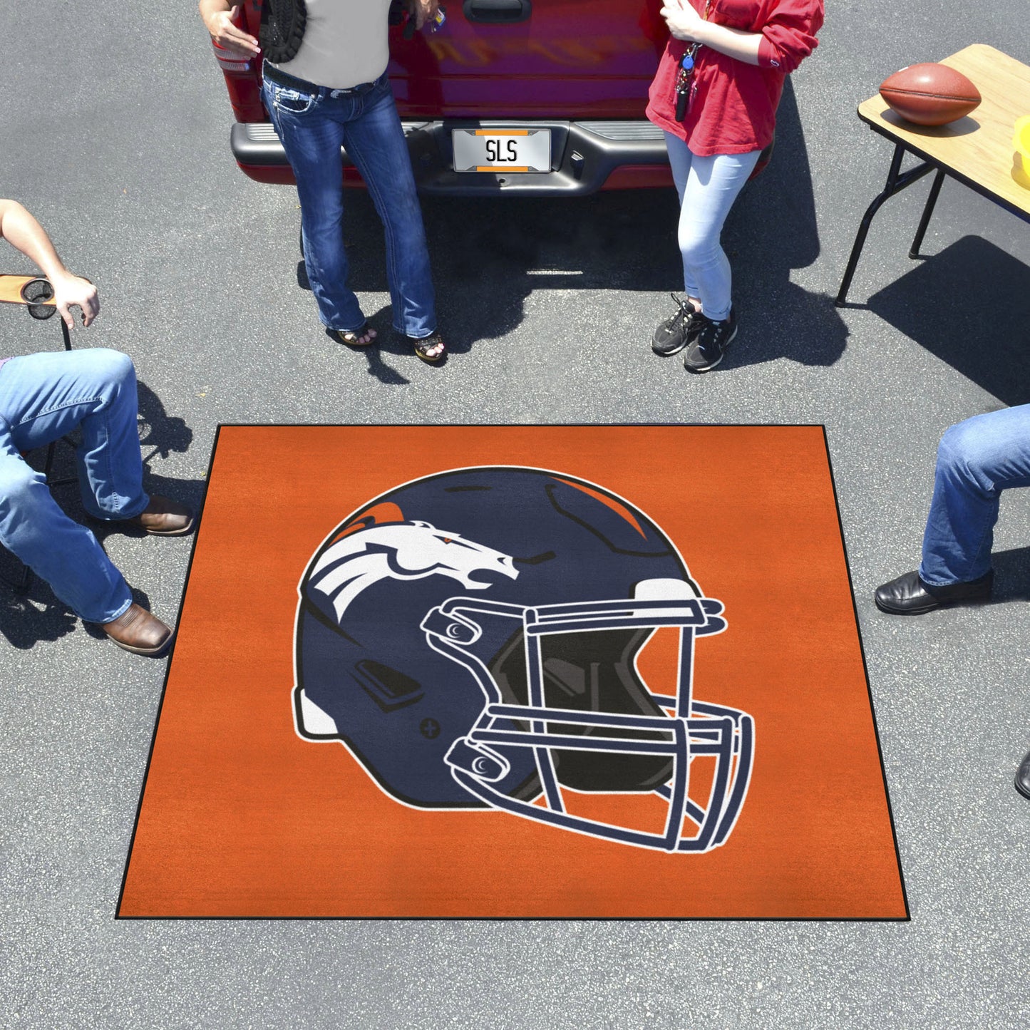 NFL - Denver Broncos Tailgater Rug 5'x6'