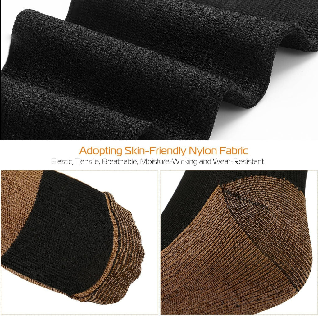 Unisex Copper Compression Socks for Support & Recovery Cnasti Strings and Thangs