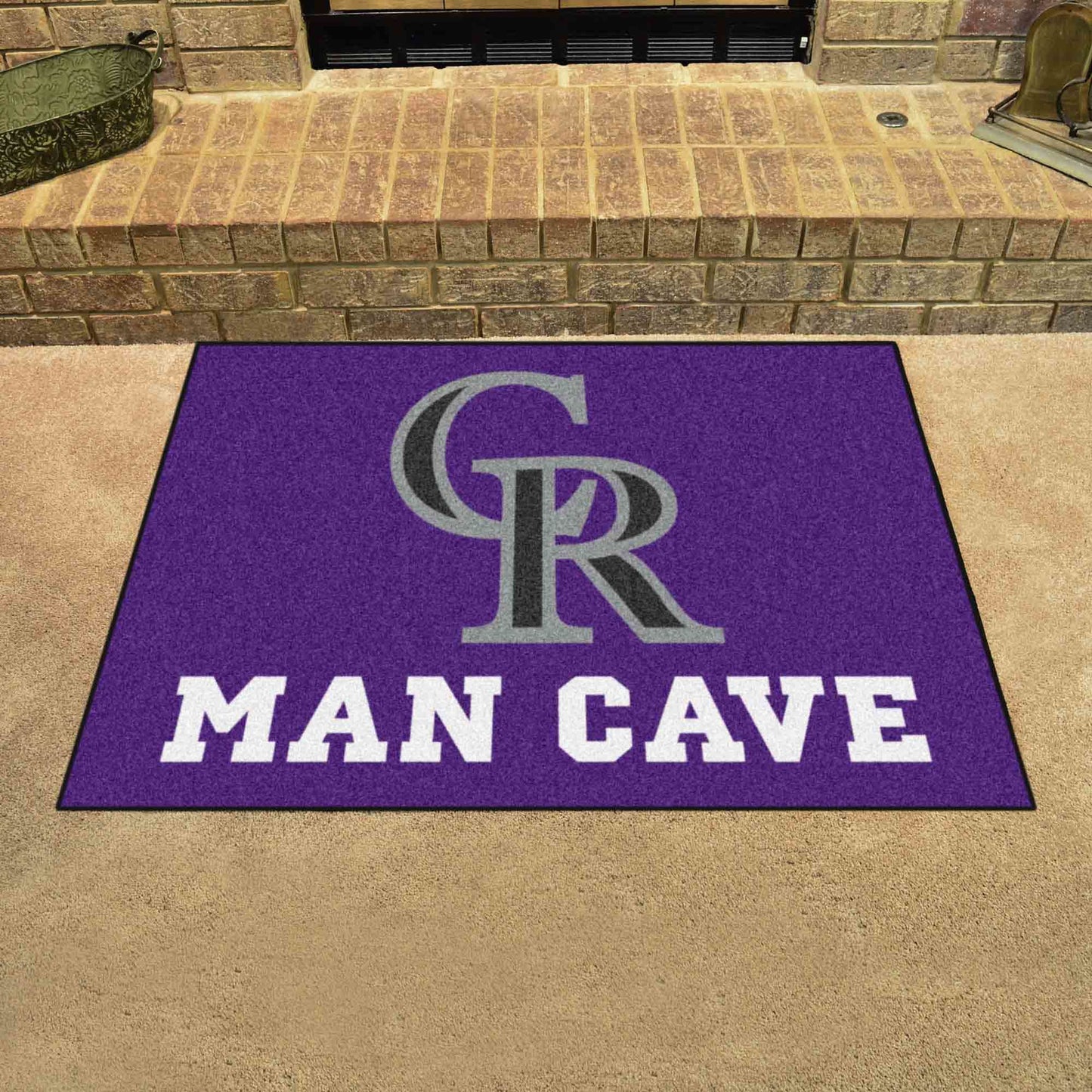 MLB - Colorado Rockies Man Cave All-Star Mat 33.75"x42.5"