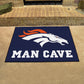 NFL - Denver Broncos Man Cave All-Star Mat 33.75"x42.5"