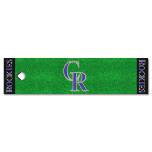 MLB - Colorado Rockies Putting Green Runner 18"x72"