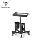 Metal tattoo tool cart, mobile tattoo workstation,tattoo trays