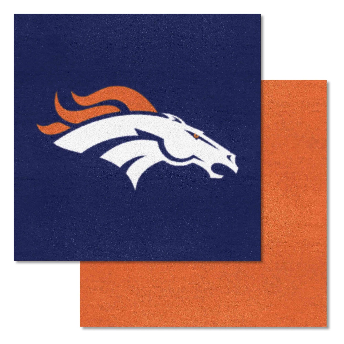 NFL - Denver Broncos 18"x18" Carpet Tiles