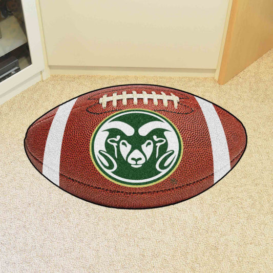 Colorado State Football Rug 20.5"x32.5"