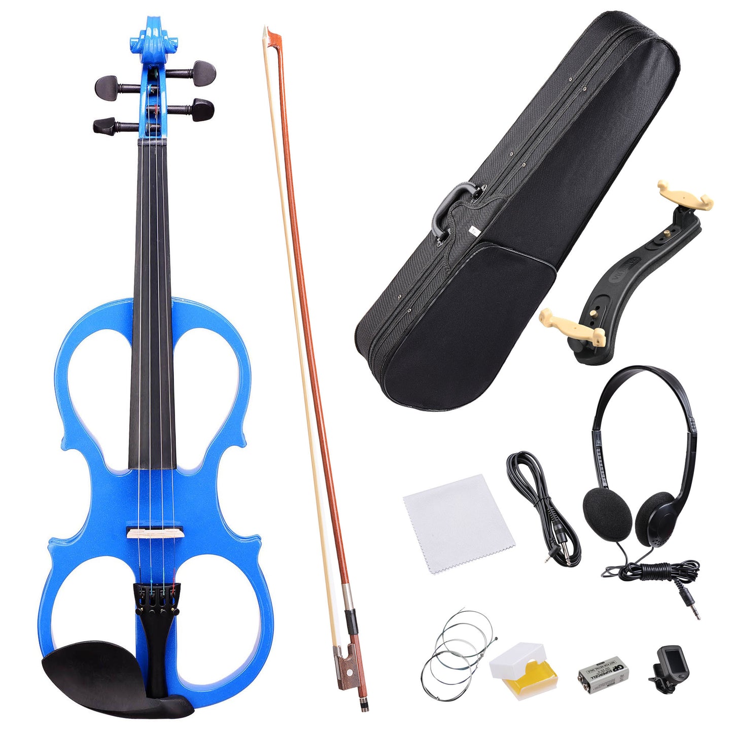 4/4 Violin Electric Violin(right hand)Blue