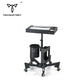 Metal tattoo tool cart, mobile tattoo workstation,tattoo trays