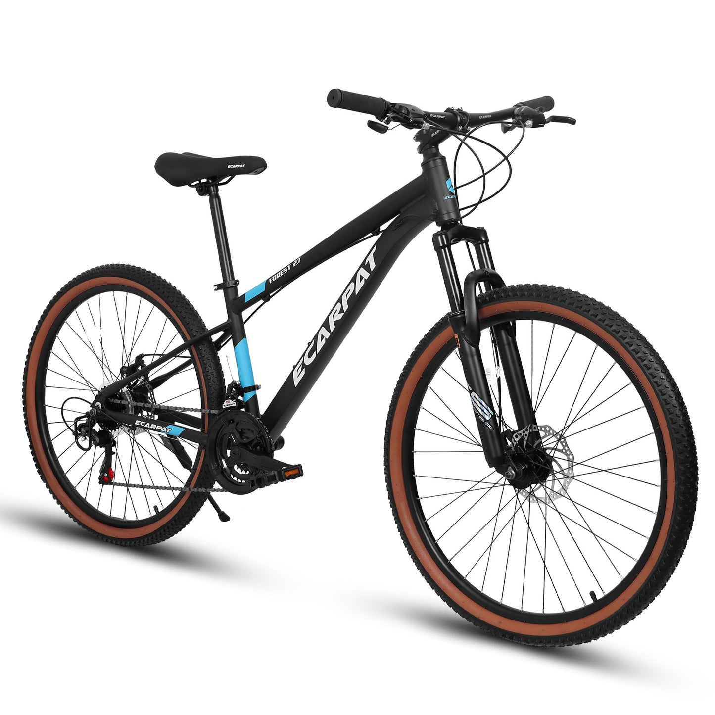 A27302 27 inch wheel mountain bike, 21-speed disc brake trigger transmission, aluminum frame unisex mountain bike