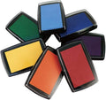 7 Washable Ink Pads for Rubber Stamps