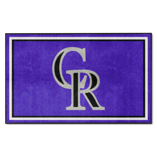 MLB - Colorado Rockies 4'x6' Rug