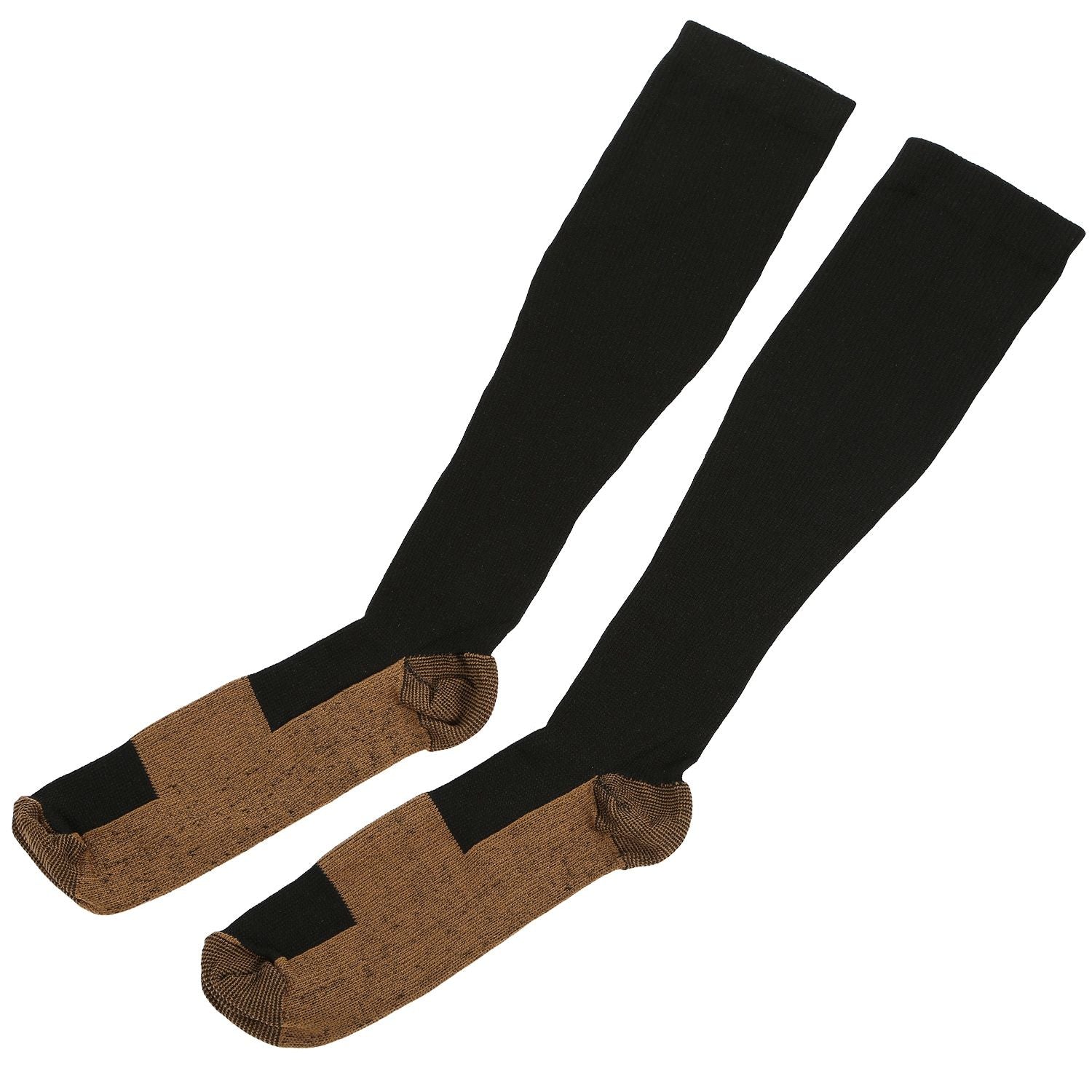 Unisex Copper Compression Socks for Support & Recovery Cnasti Strings and Thangs