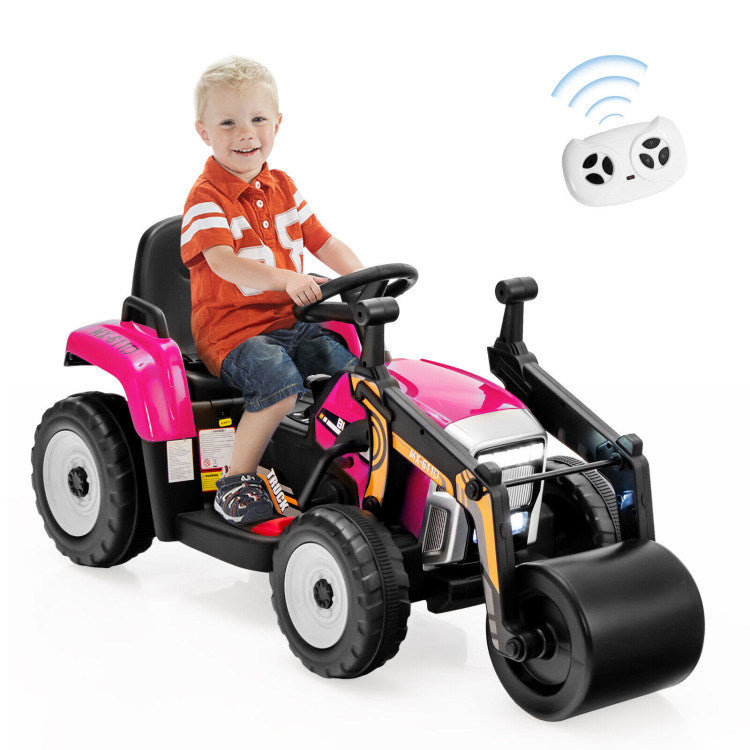 12V Kids Ride on Road Roller with 2.4G Remote Control