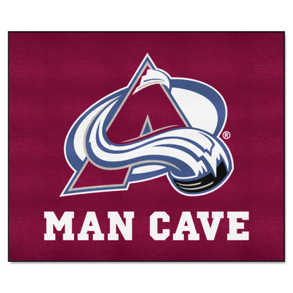 NHL - Colorado Avalanche Man Cave Tailgater Rug 5'x6'