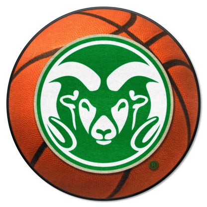 Colorado State Basketball Mat 27" diameter