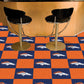 NFL - Denver Broncos 18"x18" Carpet Tiles