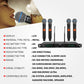 5 Core Wireless Microphones 8 Channel Dynamic Karaoke Professional UHF Singing Mic System Handheld Cordless Microfonos Inalambricos for Singer DJ Church - WM UHF HM