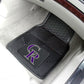 MLB - Colorado Rockies 2-pc Vinyl Car Mats 17"x27"