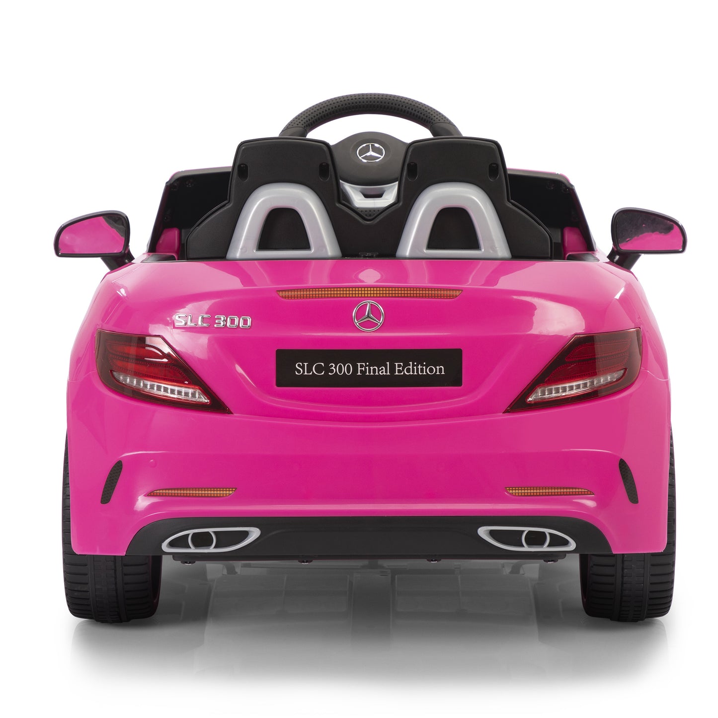 12V Kids SLC300 Ride On Toy Car, Electric Battery Powered Vehicles with LED Lights, Horn, for Children 3-6