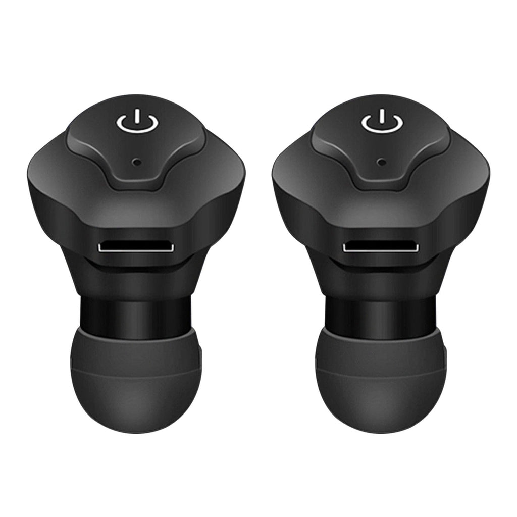True Wireless Earbuds CSR V4.2 In-ear Stereo Headsets IP44 Waterproof Apt-X TWS Headphones Noise Cancelling