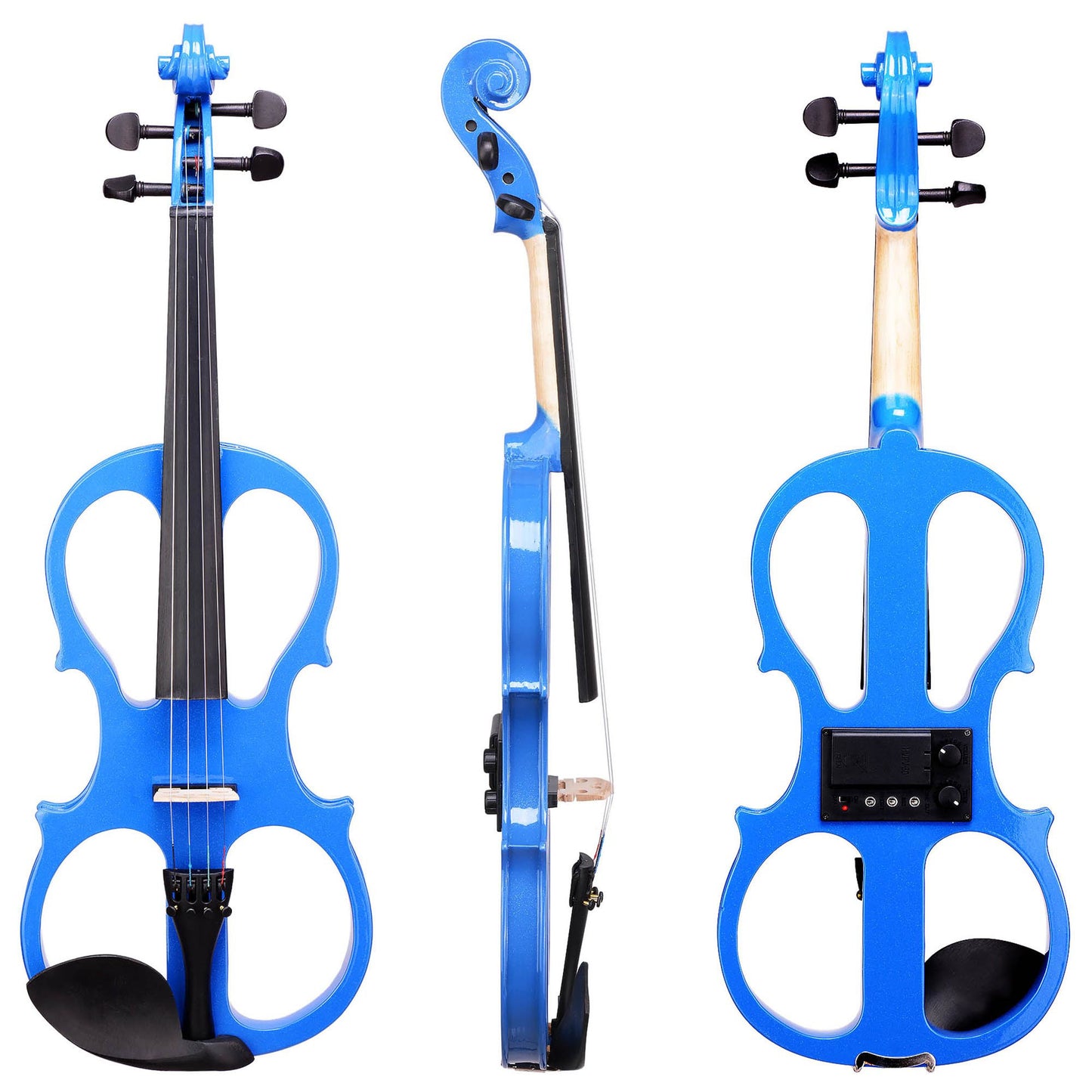 4/4 Violin Electric Violin(right hand)Blue