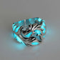 Mens Glow in the Dark Dragon Ring